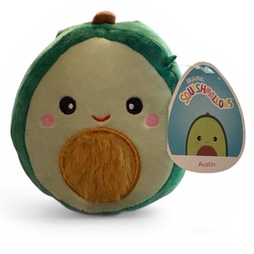 Squishmallows "Austin" Avocado Plush - Green